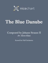 The Blue Danube Orchestra sheet music cover